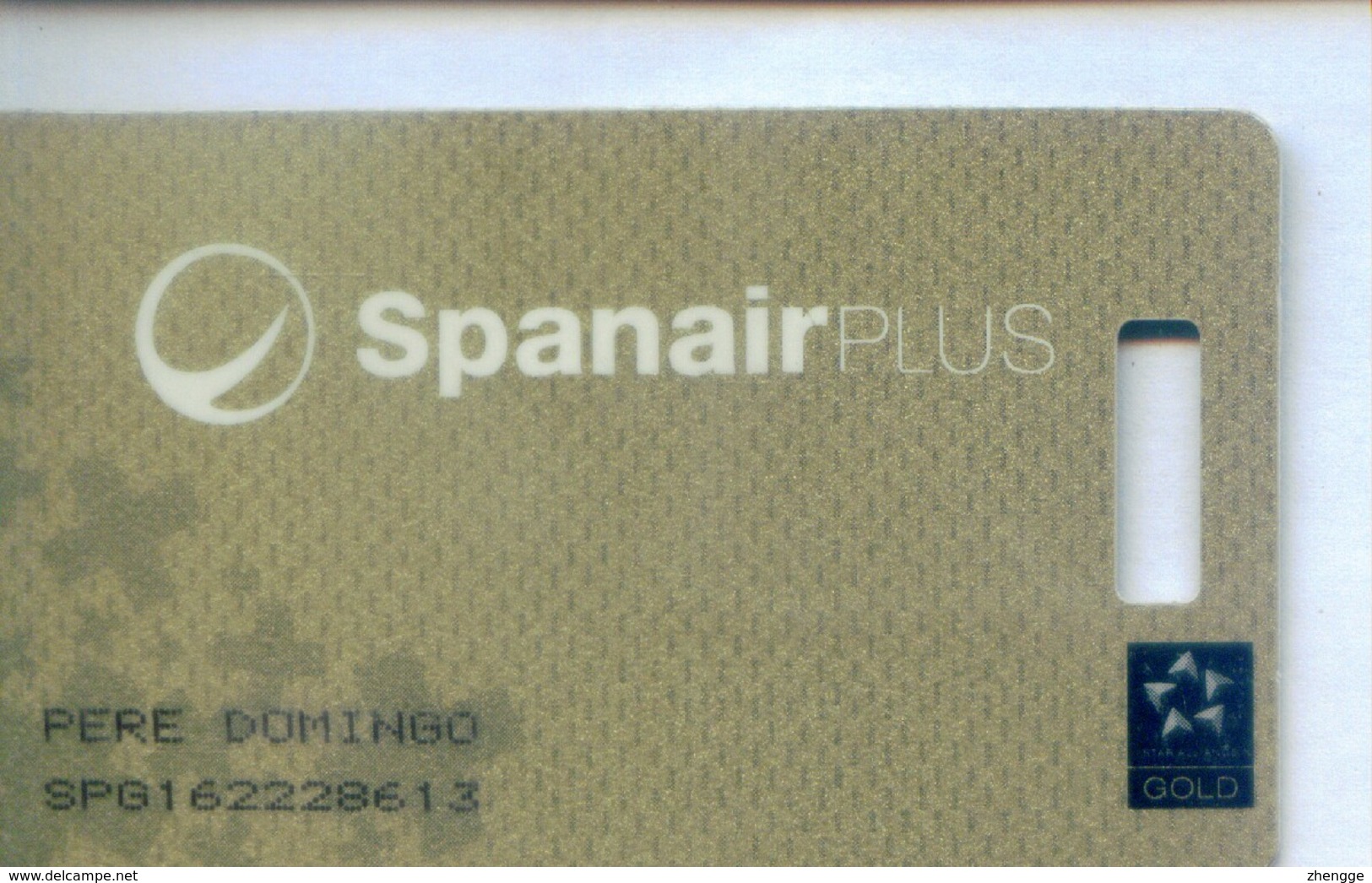 Spain Airlines Cards, Spanair  (1pcs) - Non Classés