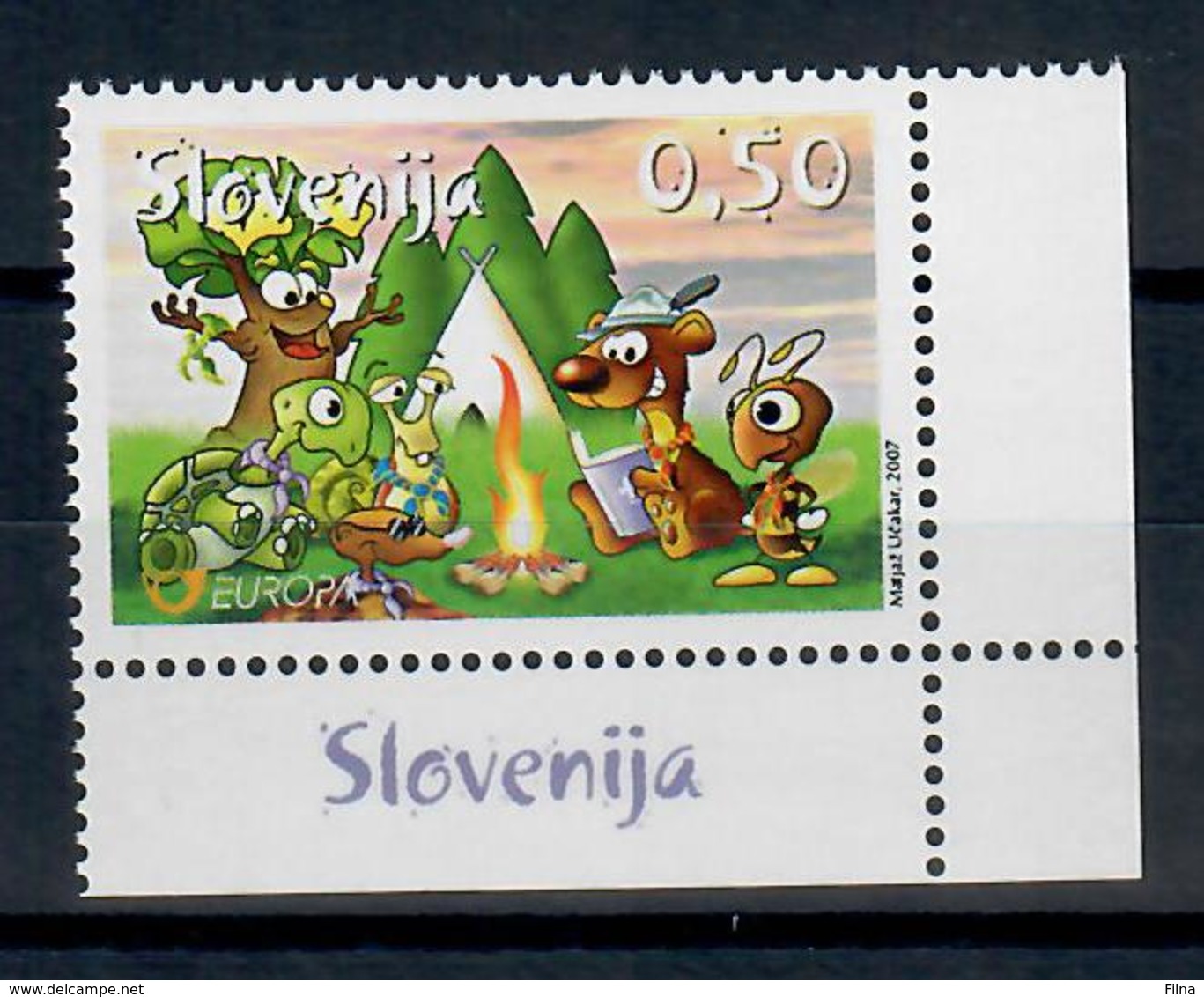 SLOVENIA 2007 - EUROPA - 100 ANNI SCOUTISMO  - MNH ** - Slovenia