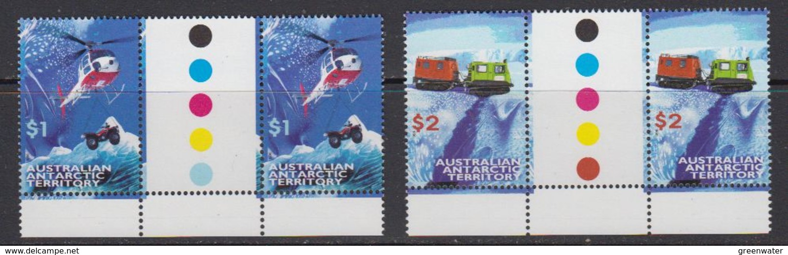 AAT 1998 Transport 2v  Gutter ** Mnh (41525) - Ongebruikt