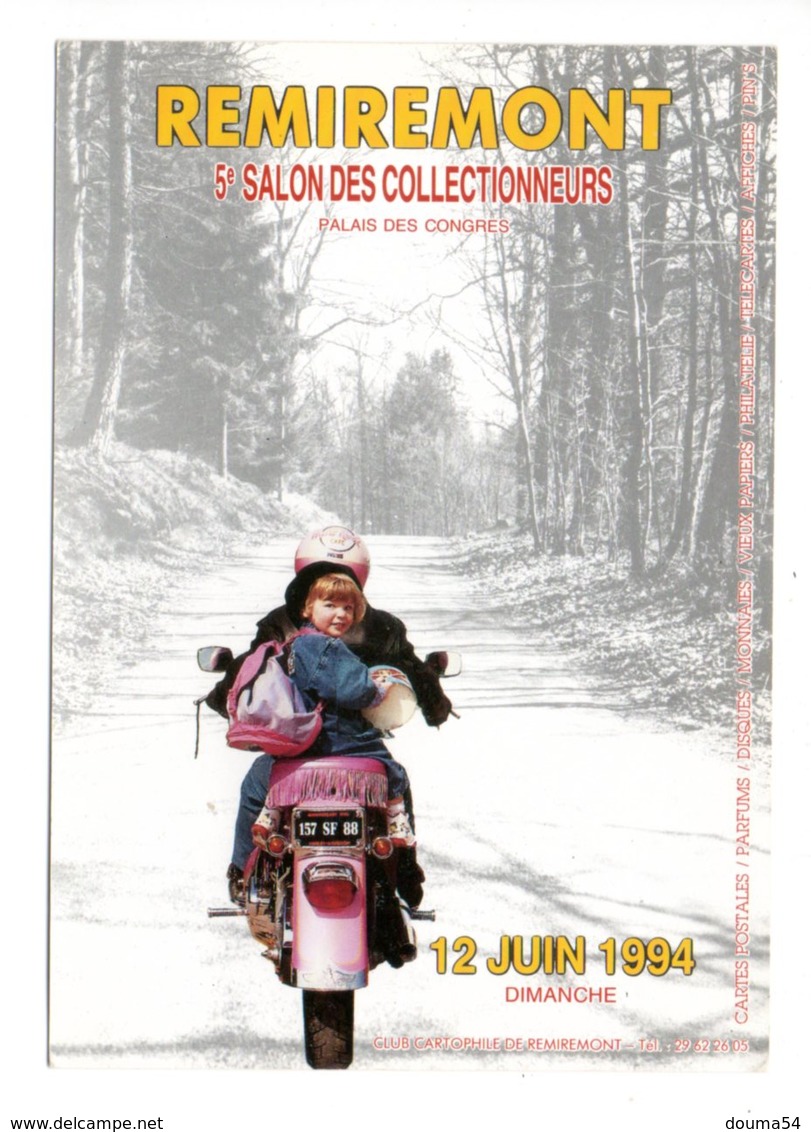 REMIREMONT - 5ème Salon Des Collectionneurs - 1994 - Motos