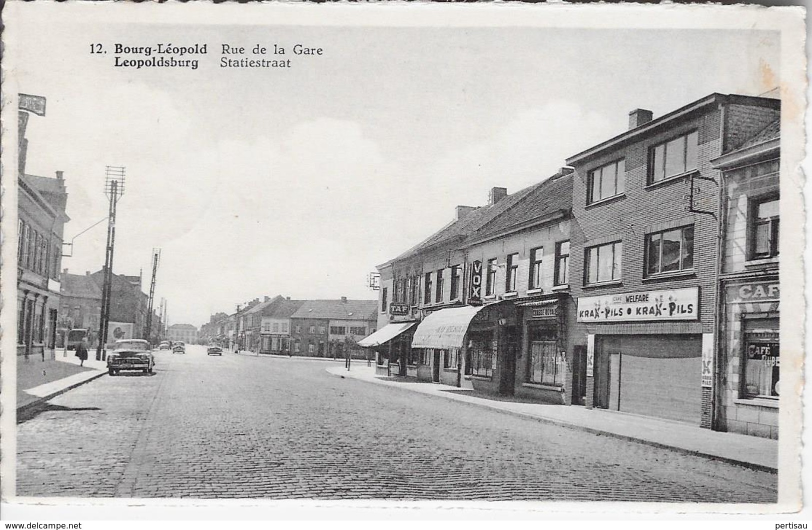 Statiestraat Nu Hospitaalstraat - Leopoldsburg