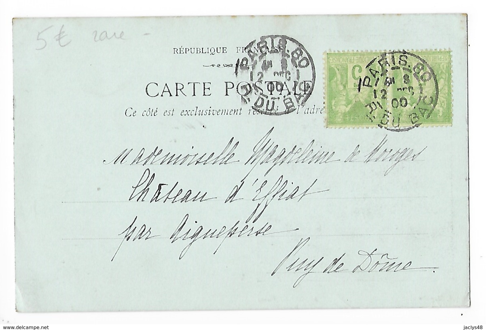 HONNEUR AU PRESIDENT KRÜGER Carte Pionniére Fond Vert Année 1900   -  F 1 - Personaggi
