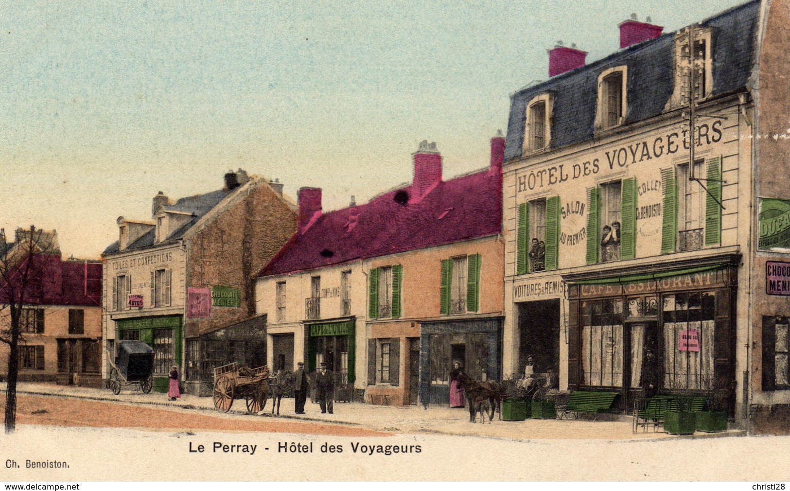 DPT 78 Le Perray Hotel Des Voyageurs - Le Perray En Yvelines