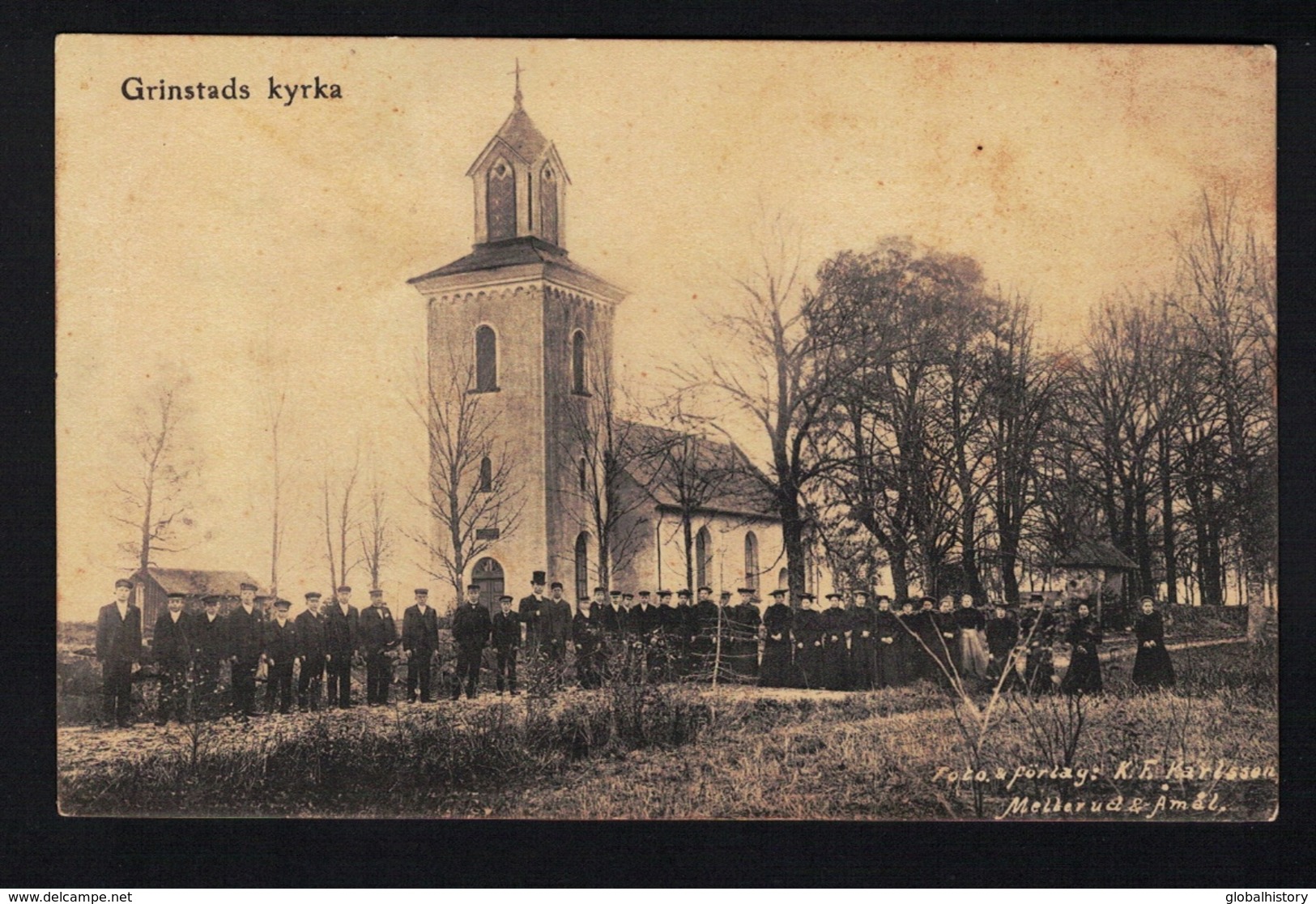 DE1806 - SWEDEN - GRINSTAD - KYRKA - CHURCH - Suède