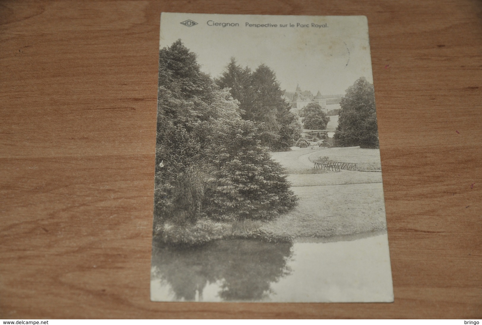 6828-  CIERGNON, PERSPECTIVE SUR LE PARC ROYAL - 1933 - Houyet