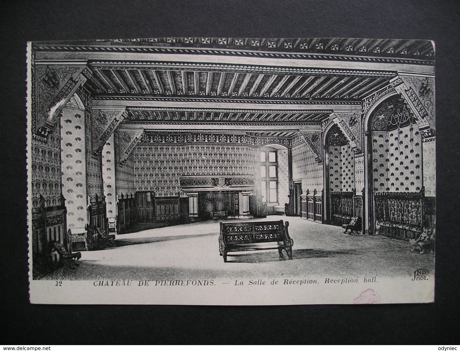Chateau De Pierrefonds.-La Salle De Reception - Picardie