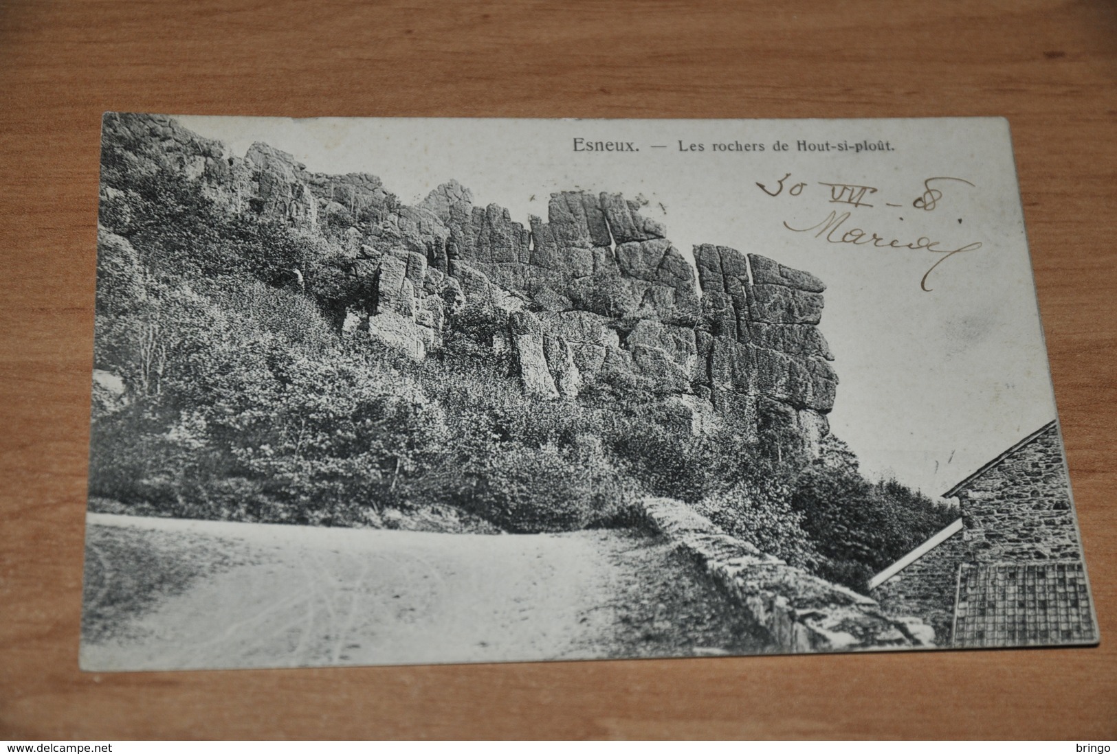 6831-  ESNEUX, LES ROCHERS DE HOUT SI PLOUT - 1908 - Esneux