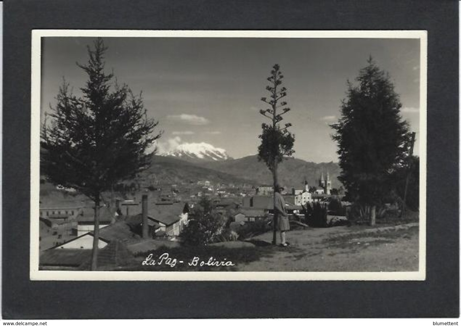 CPA Bolivie Bolivia  Carte Photo RPPC Types Non Circulé - Bolivien