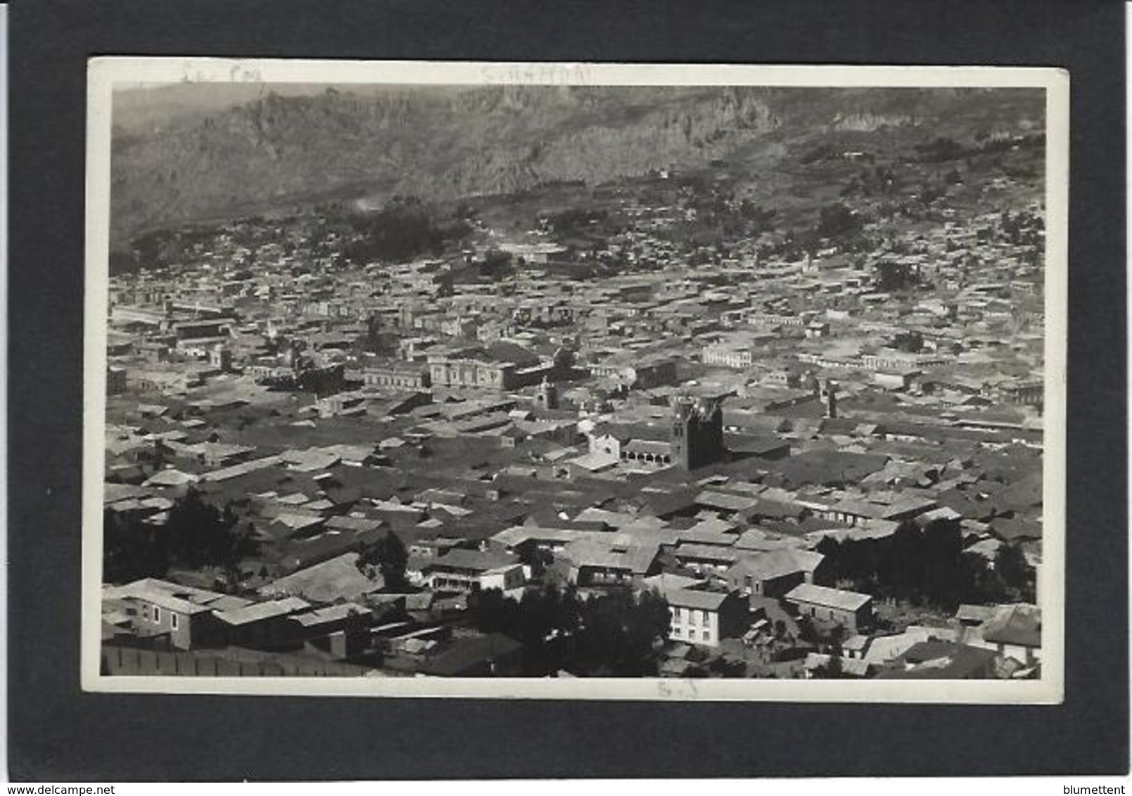 CPA Bolivie Bolivia  Carte Photo RPPC Non Circulé La PAZ - Bolivien