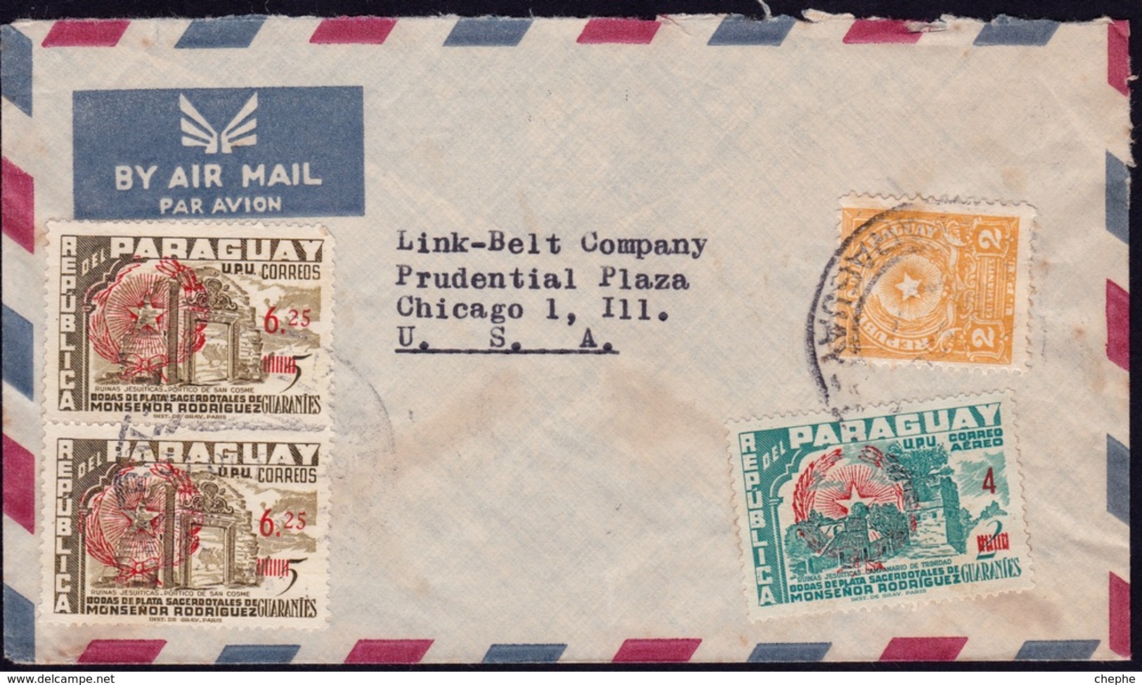 PARAGUAY COVER To USA [D3332] - Paraguay