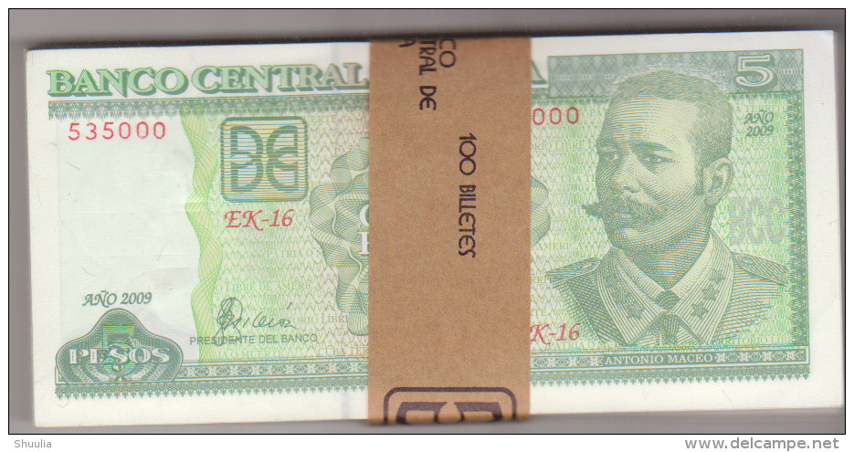 Cuba 5 Pesos 2009 Pick 116 UNC - Cuba