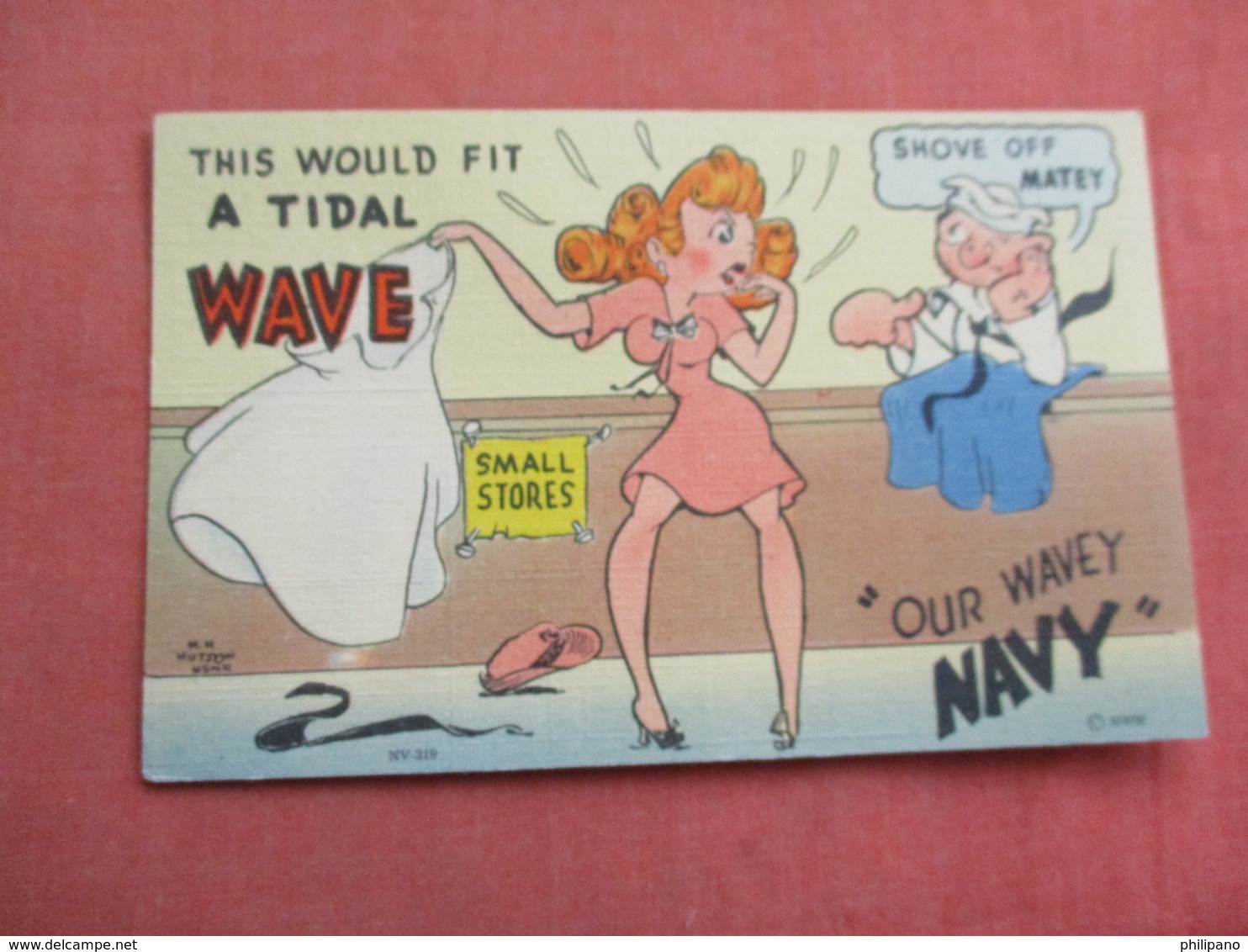 Navy Humor  This Would Fit A Tidal Wave   Ref 3106 - Humour