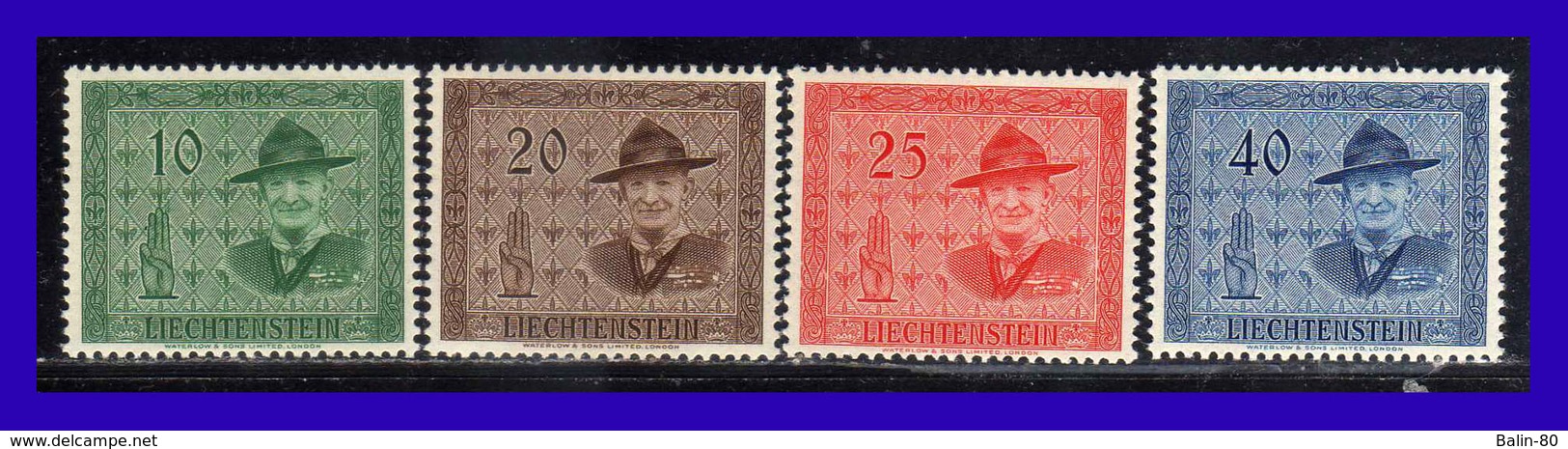 1953 - Liechtenstien - Sc. 270 - 273 - MNH - LI - 194 - 137 - Neufs