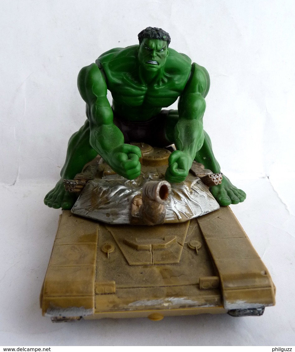 FIGURINE HULK SUR UN CHAR 2003 MARVEL - Gli Eroi Della Marvel