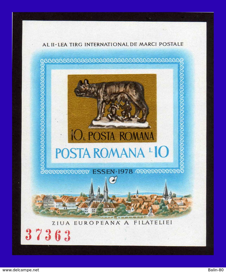 1978 - Rumania - Mi. B 155 - S-d - MNH - RU-012 - 02 - Hojas Bloque