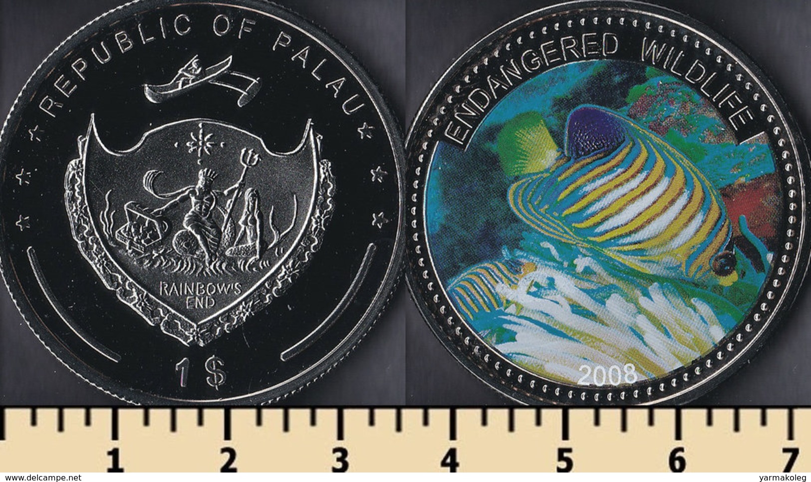 Palau 1 Dollar 2008 - Palau