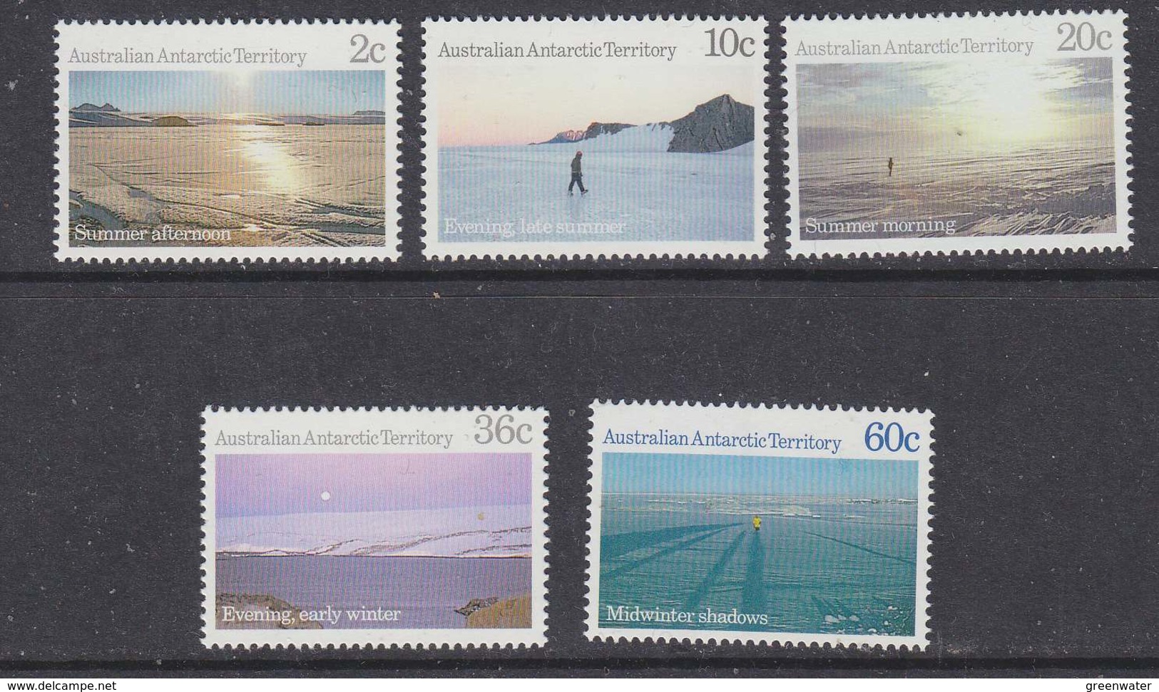 AAT 1987 Landscapes 5v ** Mnh (41527) - Ongebruikt