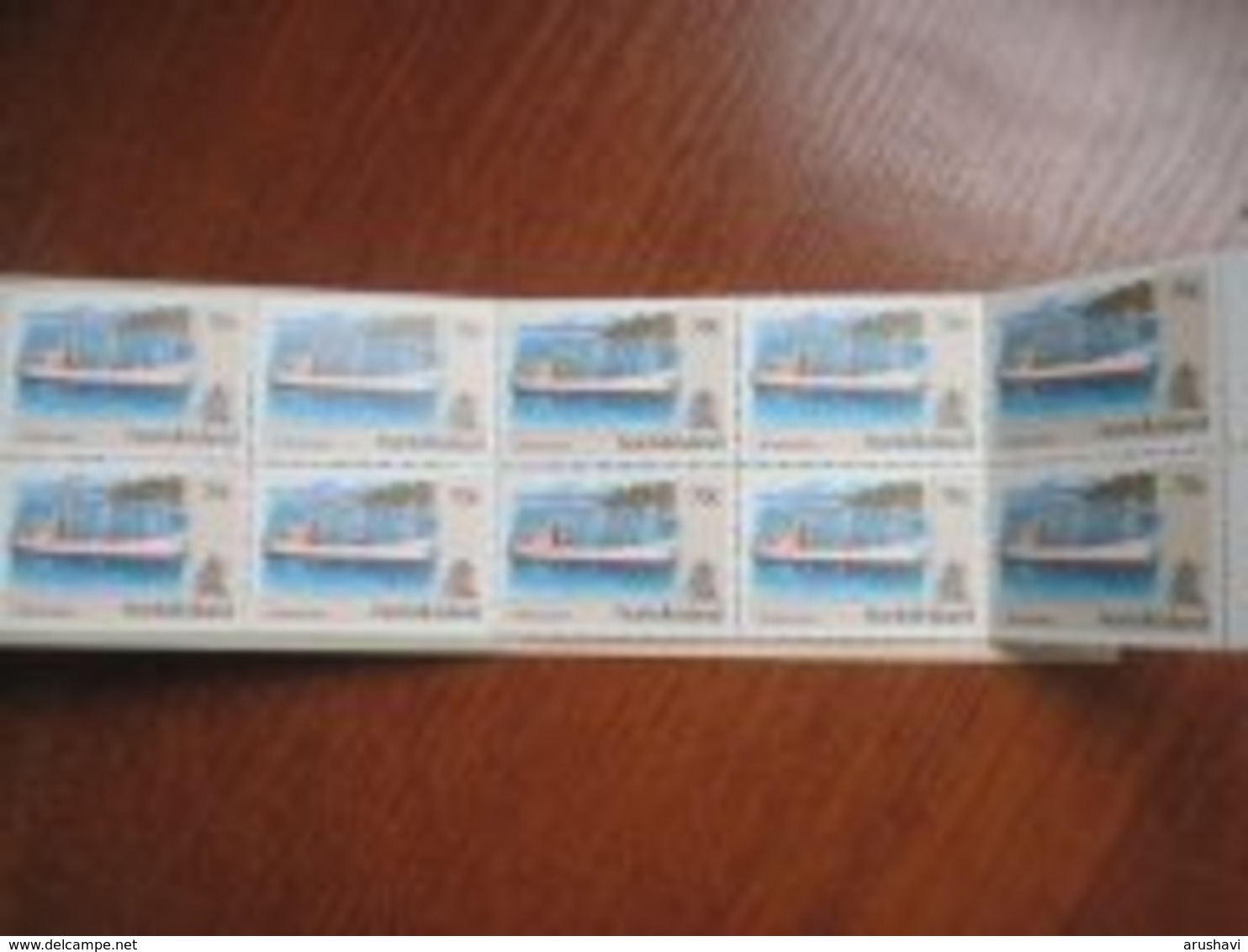 Norfolk 1990  Ships  Booklet Of 10X70 Cents MNH - Isla Norfolk