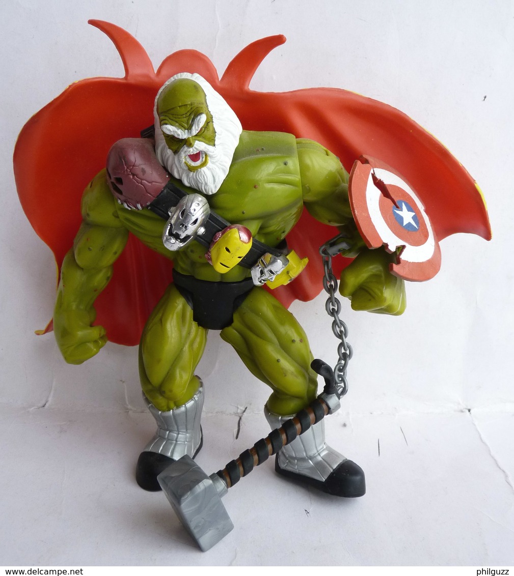 FIGURINE THE MAESTRO TOY BIZ INC 1997 MARVEL L'incroyable Hulk Transformations - Marvel Heroes