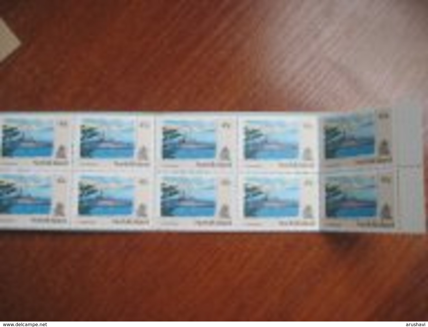 Norfolk 1990  Ships  Booklet Of 10 X 45 Cents MNH - Norfolk Island