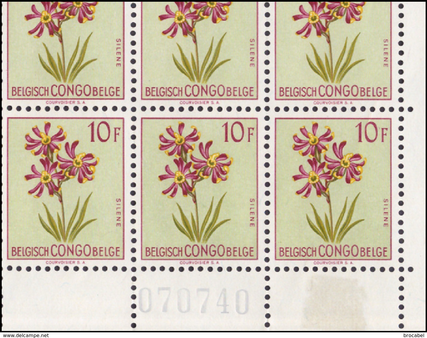 Congo 0320** Fleurs Feuille De 100 Timbres MNH - Cote 600 - Nuovi