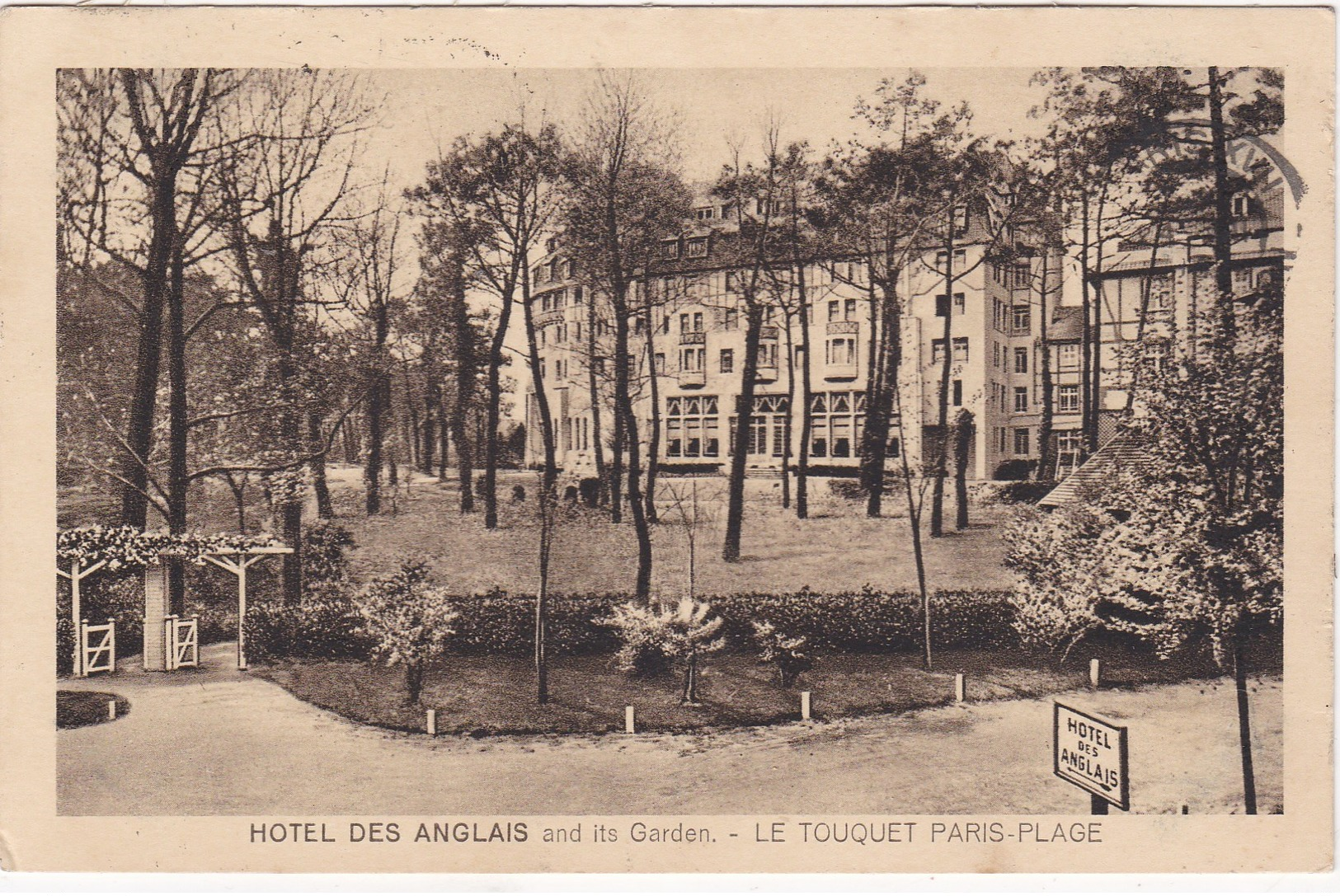 LE TOUQUET PARIS PLAGE HOTEL DES ANGLAIS - Le Touquet