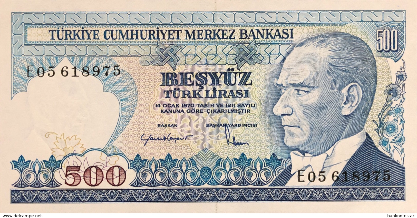 Turkey 500 Lira, P-195 (1983) - UNC - Turquie