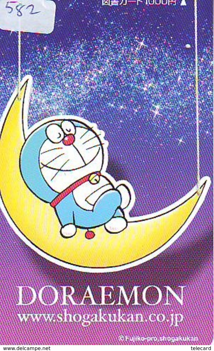 DORAEMON * Carte Prépayée Japon * MANGA * Chat Robot (582) Cinéma Animé  CAT Japan PHONECARD * MOVIE FILM * - Stripverhalen