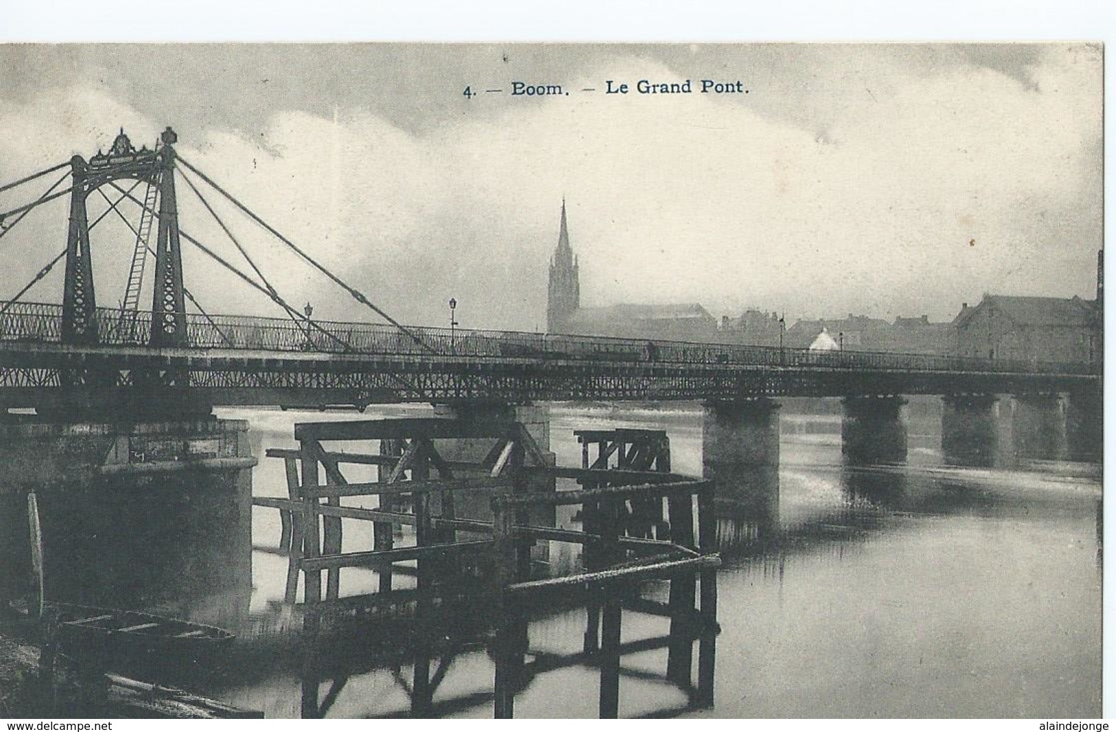 Boom - 4 - Le Grand Pont - Phot. H. Bertels - 1911 - Boom