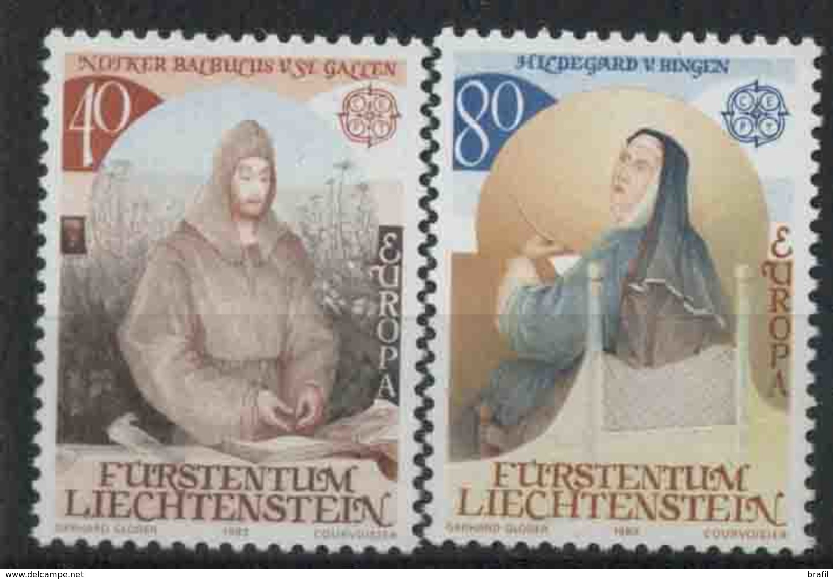 1983 Europa C.E.P.T., Liectenstein, Serie Completa Nuova (**) - 1983