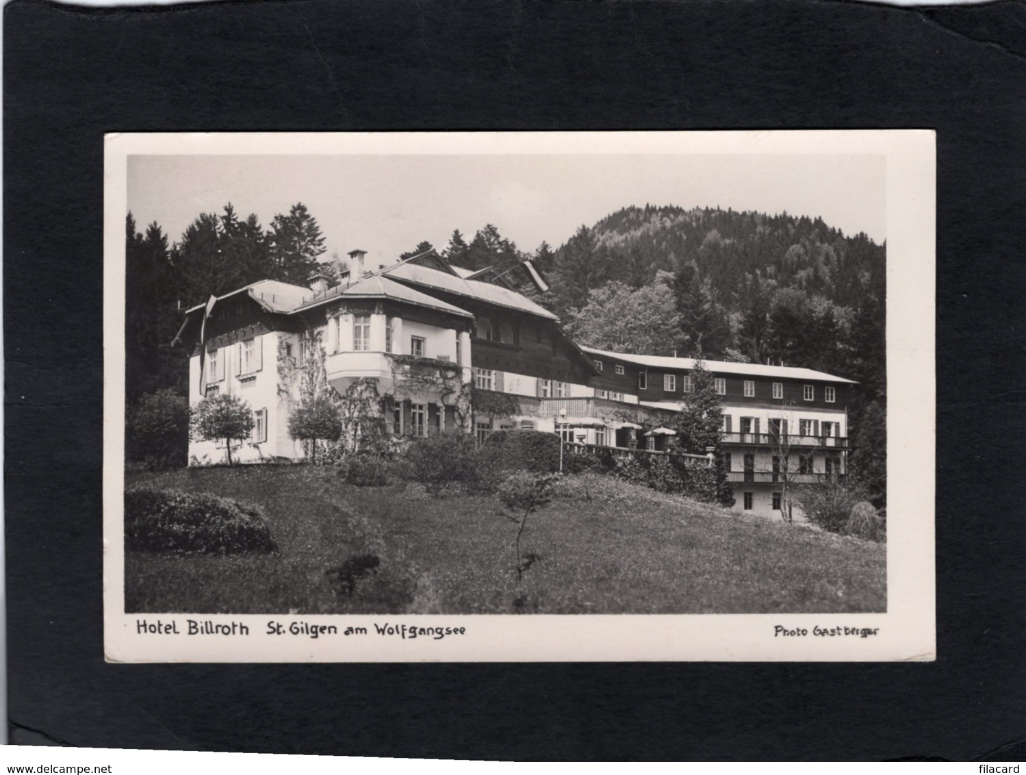 82508   Austria,  Hotel  Billroth,  St. Gilgen Am Wolfgangsee,  VG  1951 - St. Gilgen