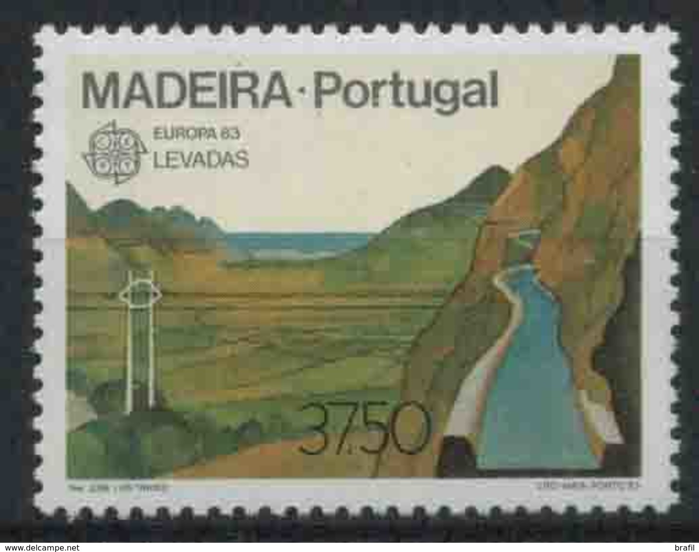 1983 Europa C.E.P.T., Madera, Serie Completa Nuova (**) - 1983