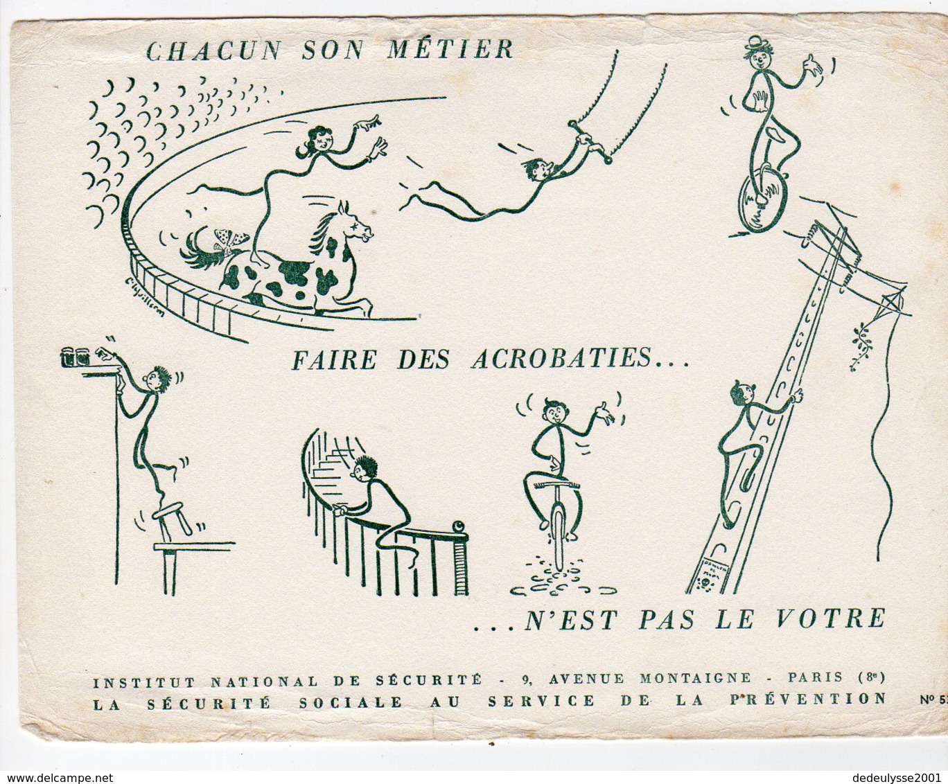 Dec18     83446     Buvard    Institut National De Sécurité  N° 53 - Accumulators