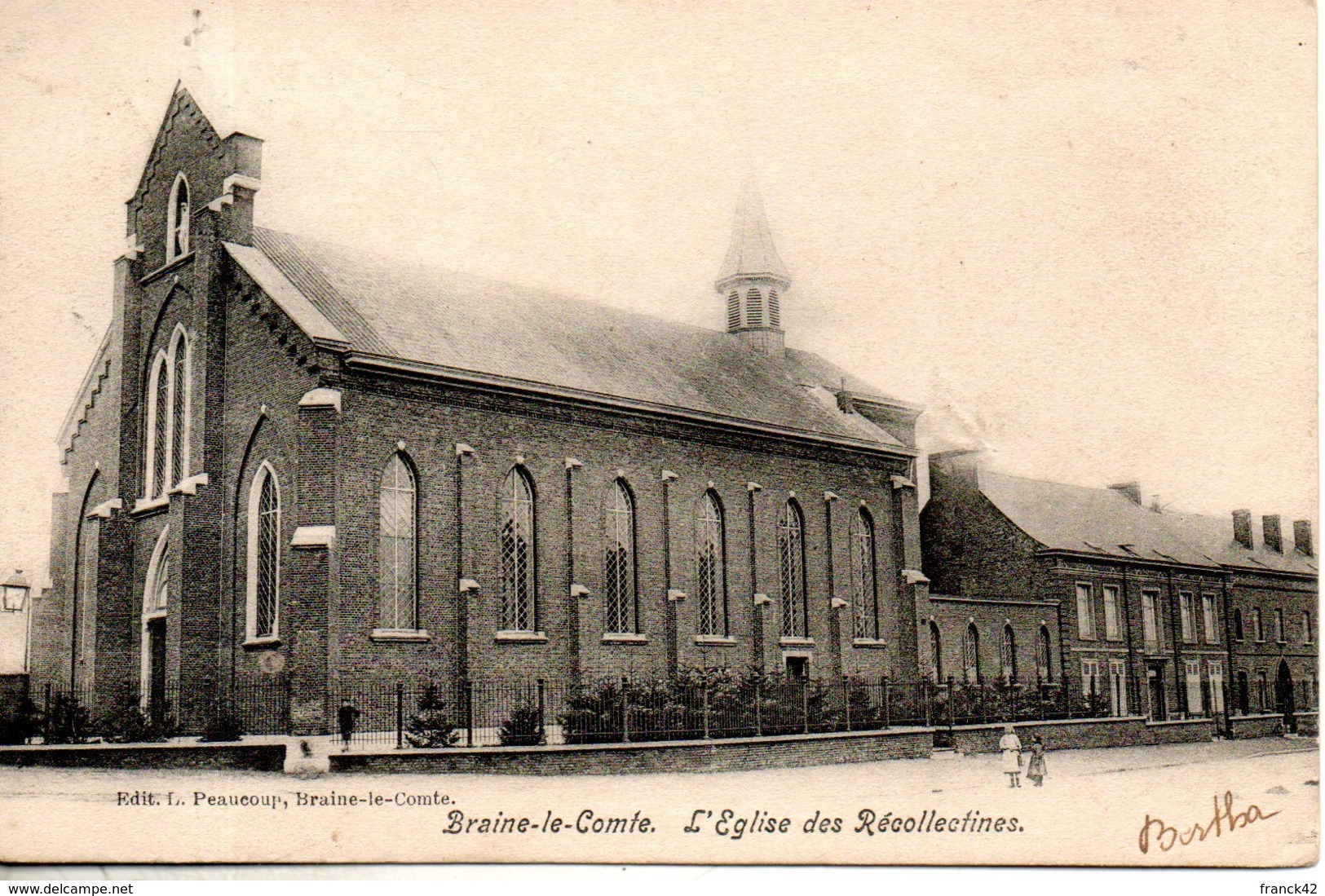 Belgique. Braine Le Comte. L'église Des Récollectines - Braine-le-Comte