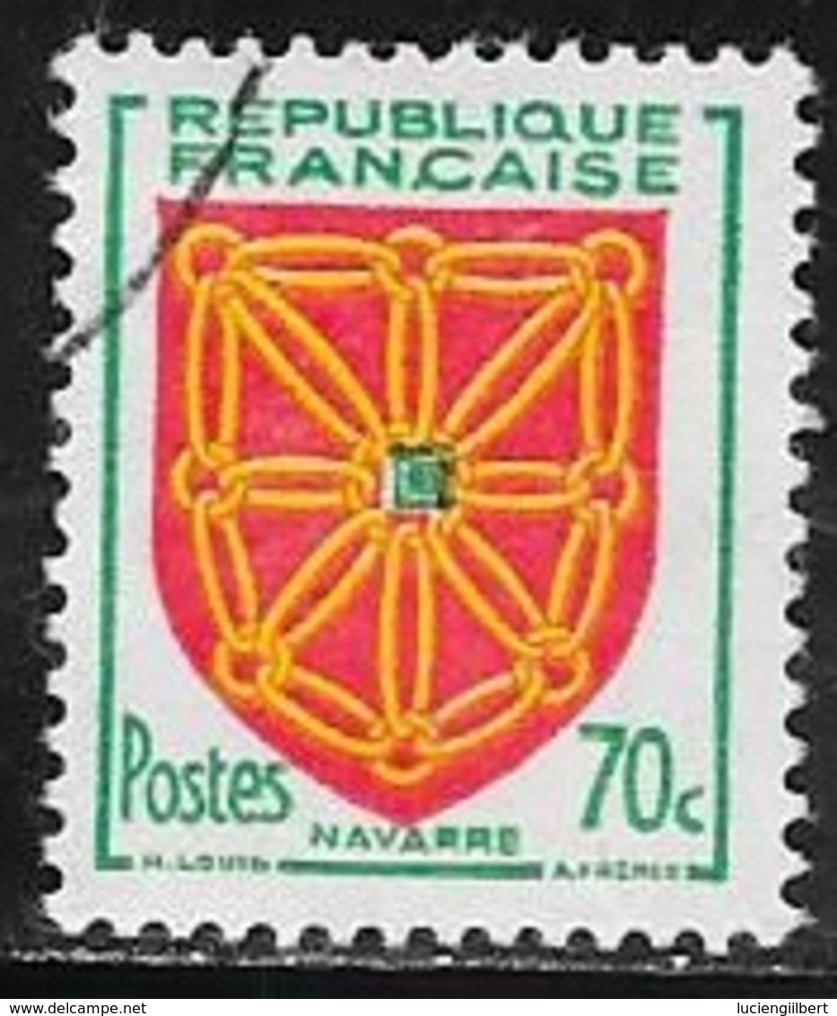 TIMBRE N° 1000  -   ECUSSON NEVERS     - OBLITERE  -  1954 - Oblitérés