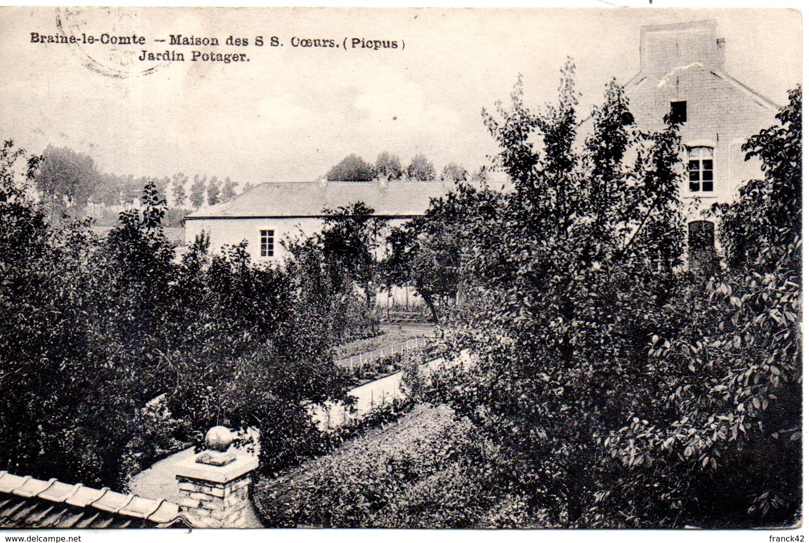 Belgique. Braine Le Comte. Maison Des S.S Coeur (picpus). Jardin Potager - Braine-le-Comte