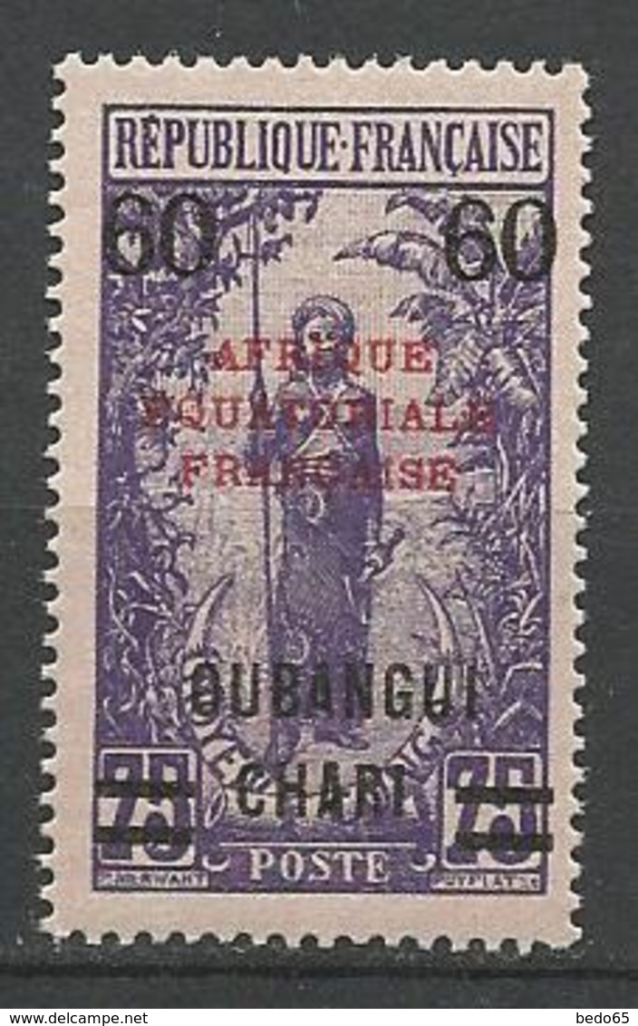 OUBANGUI N° 57 NEUF** SANS CHARNIERE / MNH - Neufs