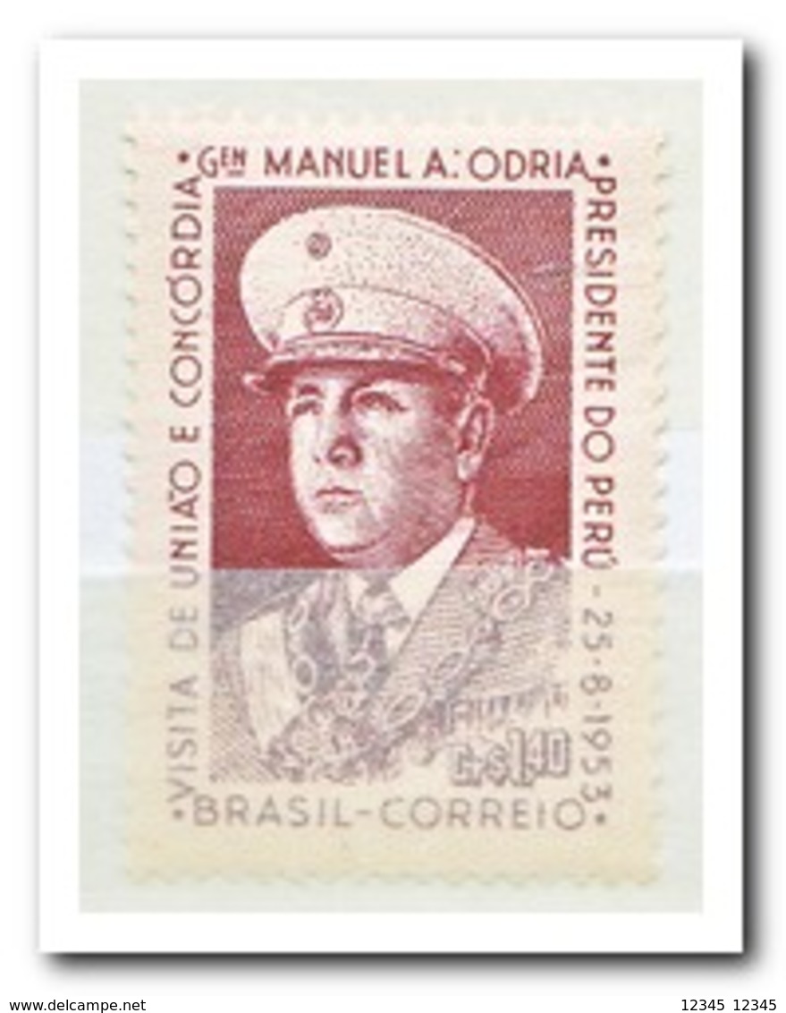 Brazilië 1953, Postfris MNH, Visit Of President General Manuel A. Odria Of Peru - Ongebruikt