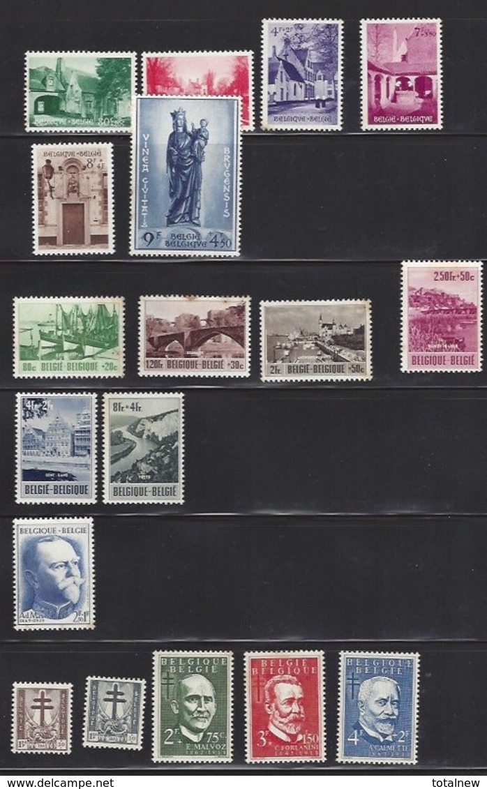 België/Belgique/Belgium - Série OCB N° 946/51 + 918/23 + 1037 + Timbres 932/37 ** Met Veel Roest/beaucoup Rouille - Neufs