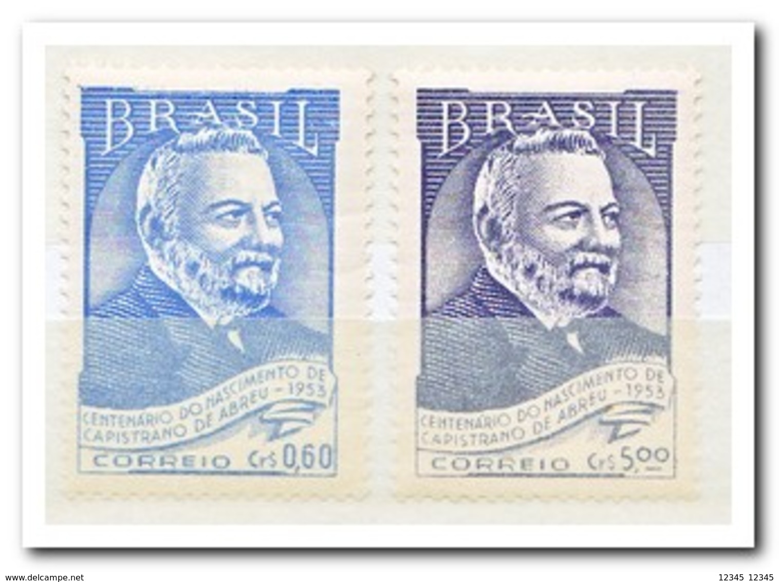 Brazilië 1953, Postfris MNH, 100 Birthday Of Joao Capistrano De Abreu, Writer - Ongebruikt