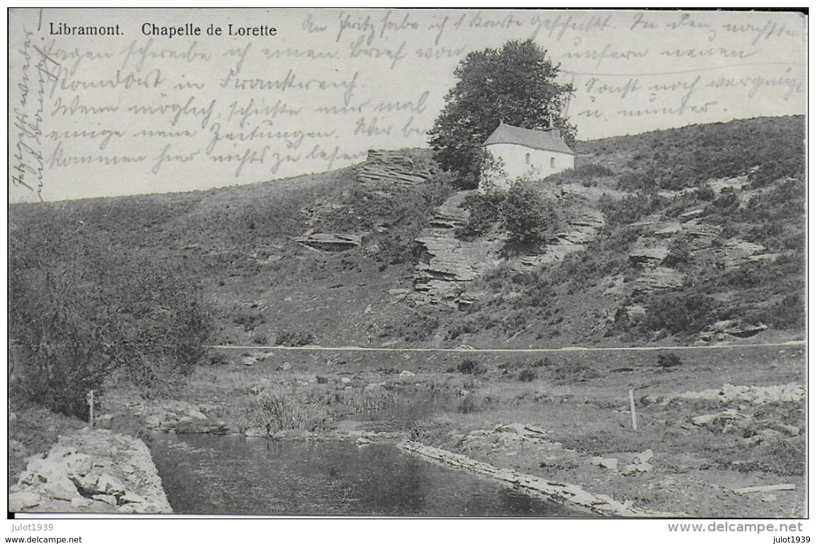 LIBRAMONT ..-- FELDPOST 1914-18 MILITARIA . Chapelle De Lorette .  Voir Verso . - Libramont-Chevigny