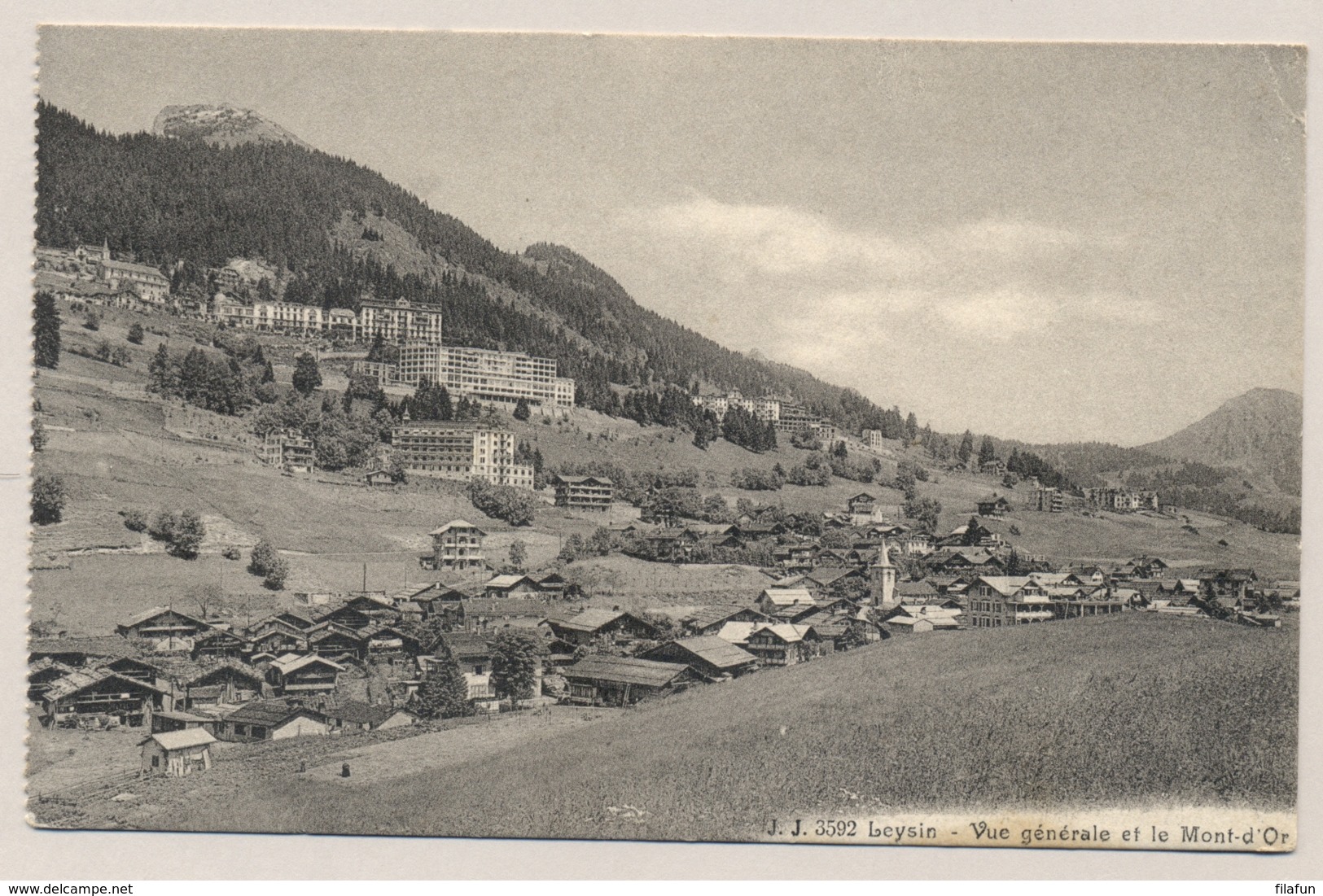 Schweiz - 1916 - POW-Postcard From LEYSIN To France - Documenten