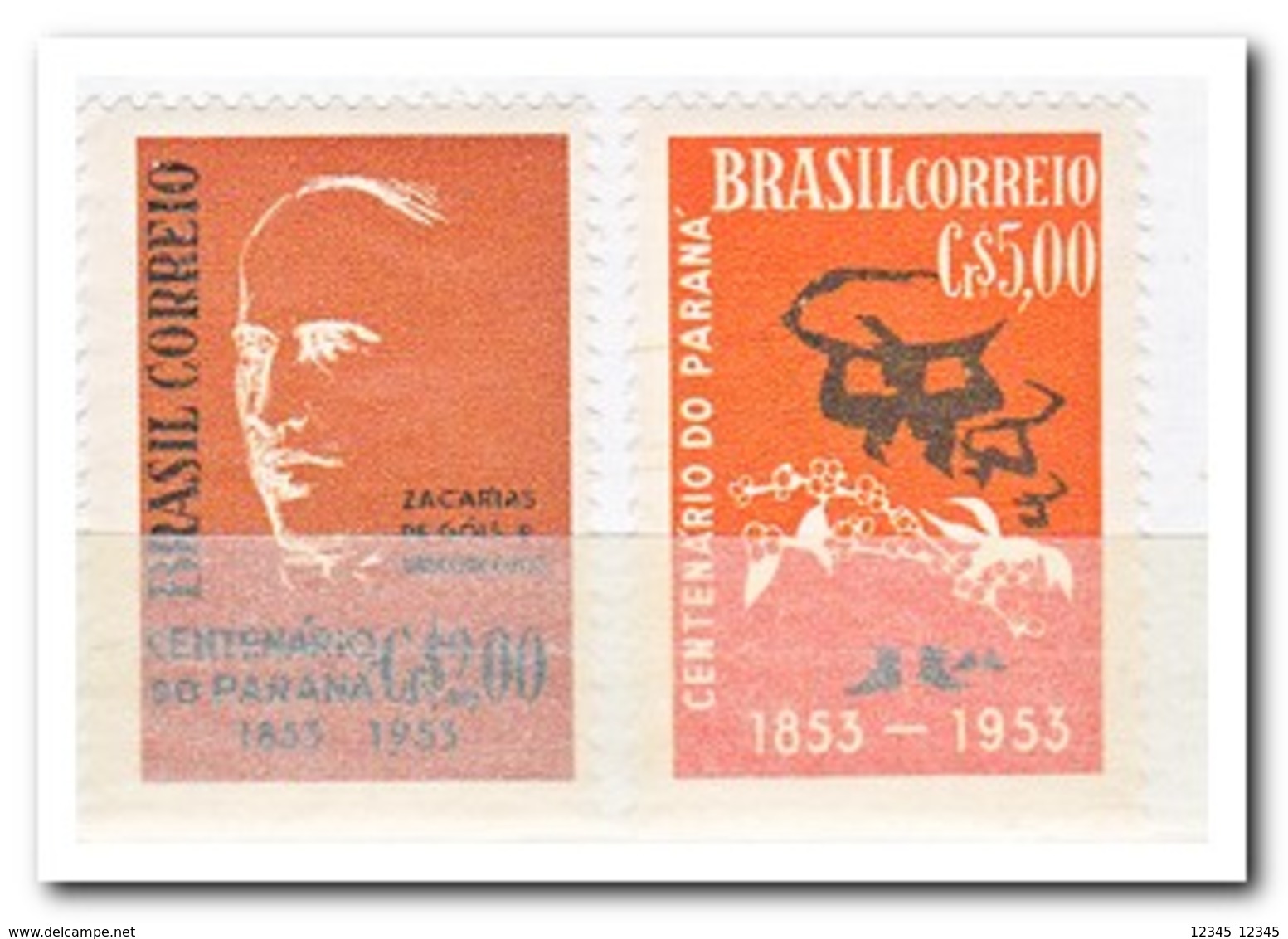 Brazilië 1953, Postfris MNH, Zacarisa De Gois E Vasconcellos, Workers Carry Coffee Bags - Ongebruikt