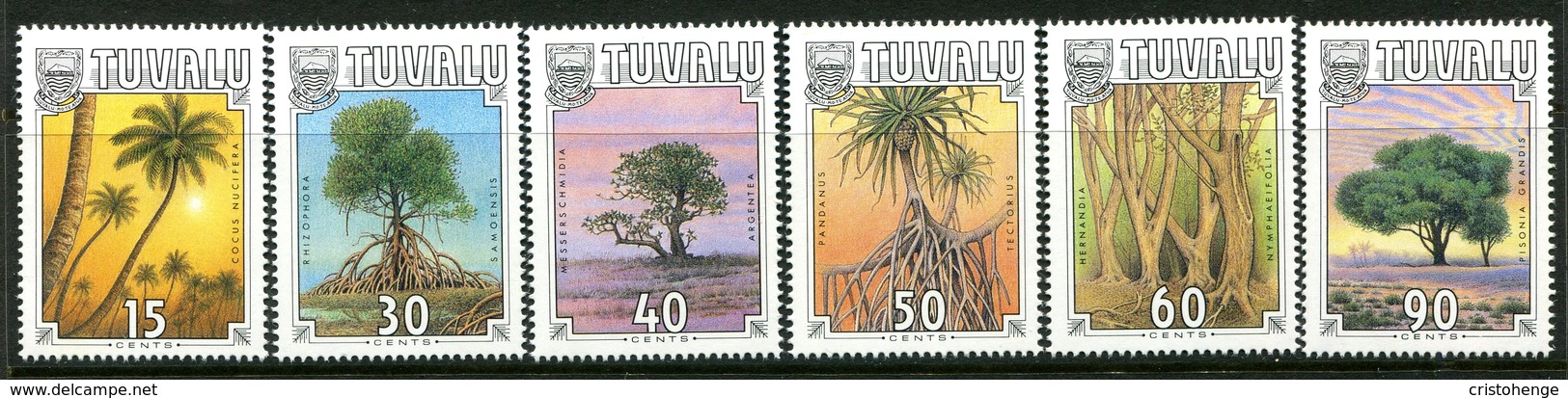 Tuvalu 1990 Tropical Trees Set MNH (SG 568-573) - Tuvalu