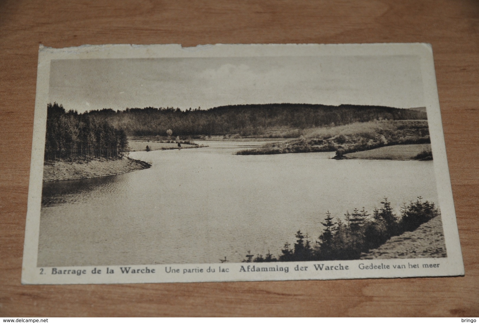 6853-  BARRAGE DE LA WARCHE, UNE PARTIE DU LAC - Malmedy