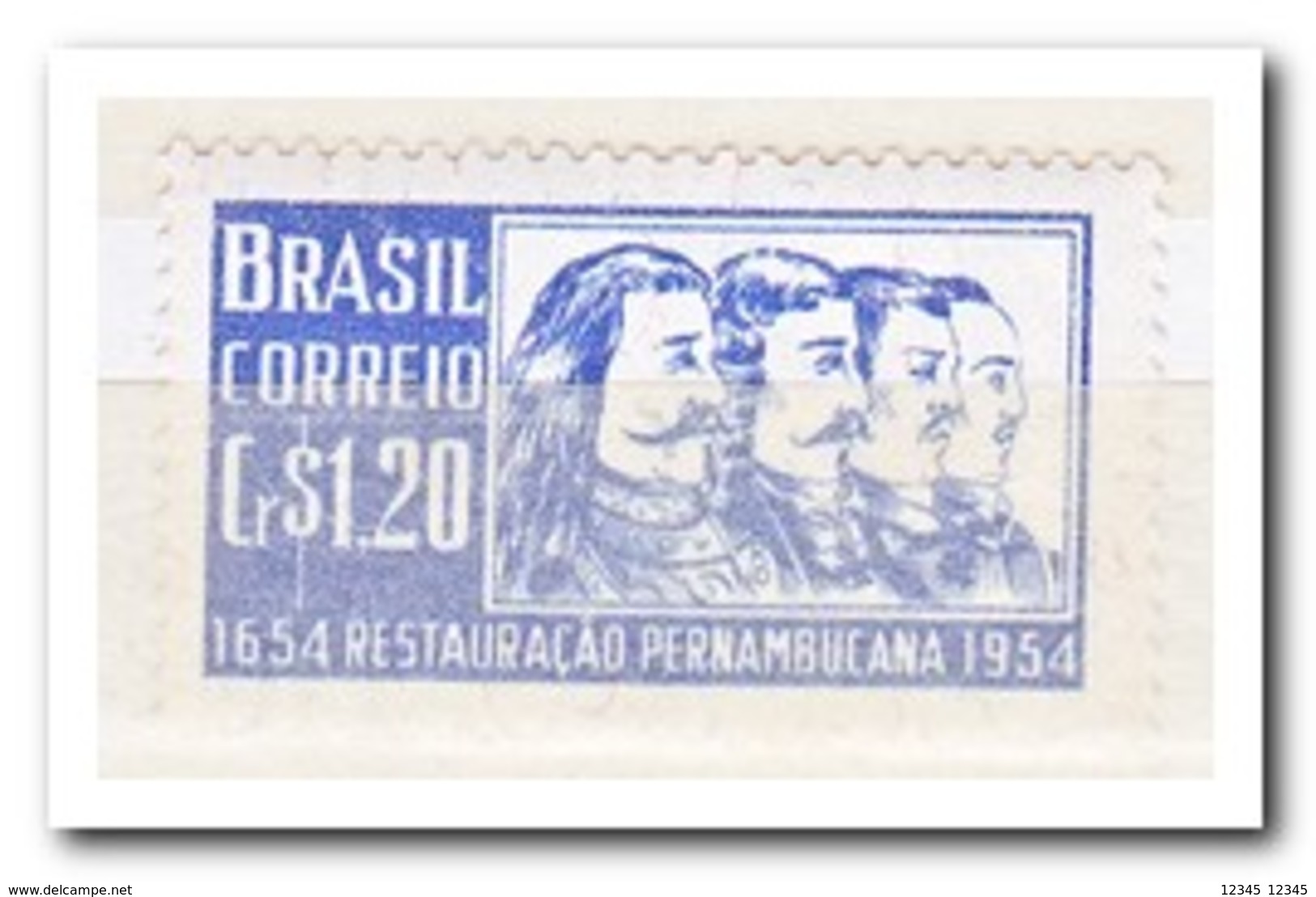 Brazilië 1954, Postfris MNH, 300 Years Of The Liberation Of Pernambuco From The Dutch - Unused Stamps