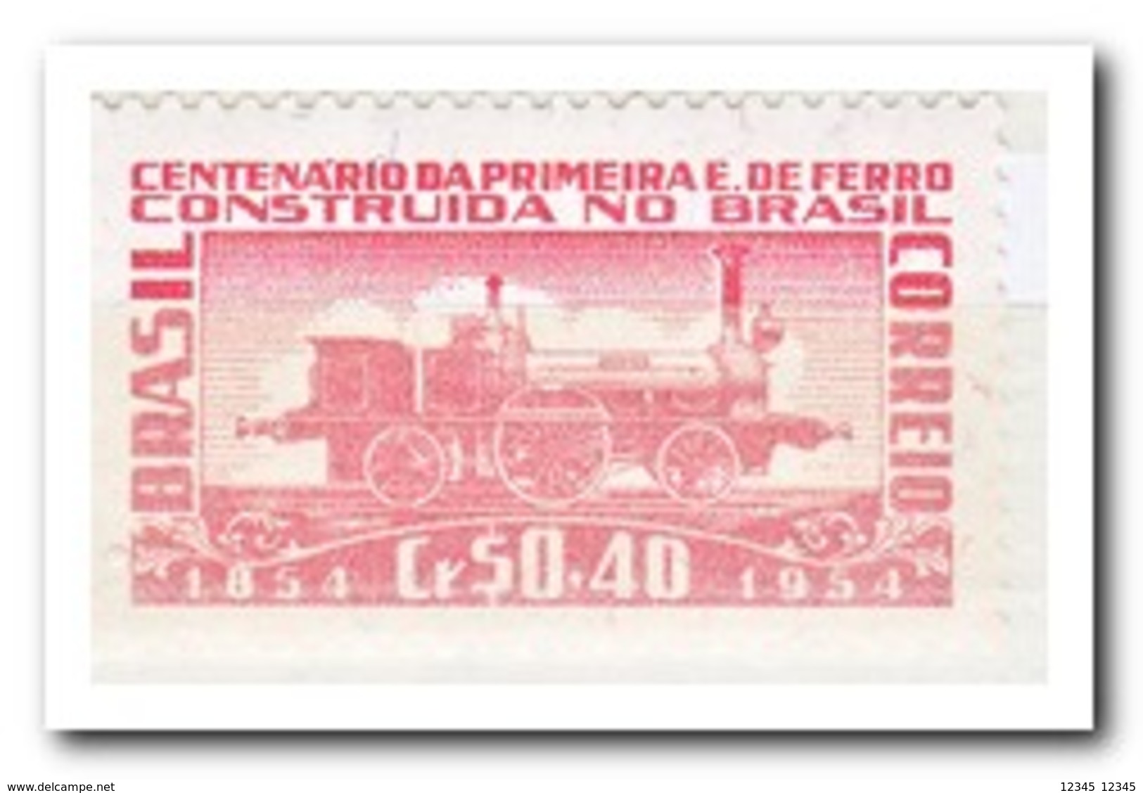 Brazilië 1954, Postfris MNH, Trains - Ungebraucht