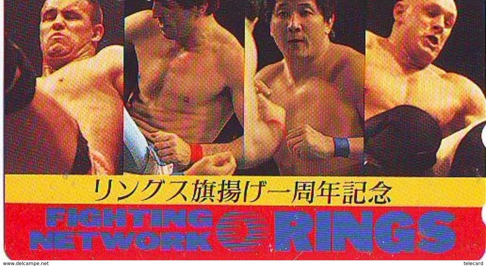 Télécarte  Japon * SUMO * JAPAN (843) LUTTE LUTTEURS WORSTELEN * JUDO * Kampf Wrestling LUCHA Phonecard - Sport