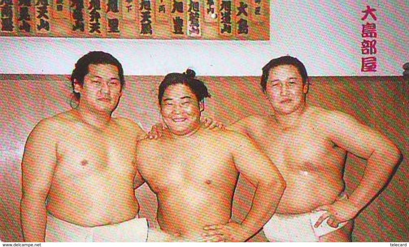 Télécarte  Japon * SUMO * JAPAN (847) LUTTE LUTTEURS WORSTELEN * JUDO * Kampf Wrestling LUCHA Phonecard - Sport