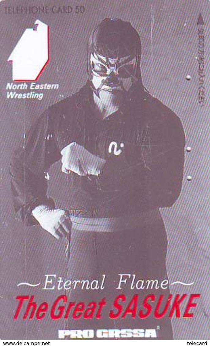 Télécarte  Japon * SUMO * JAPAN (854) LUTTE LUTTEURS WORSTELEN * JUDO * Kampf Wrestling LUCHA Phonecard - Sport